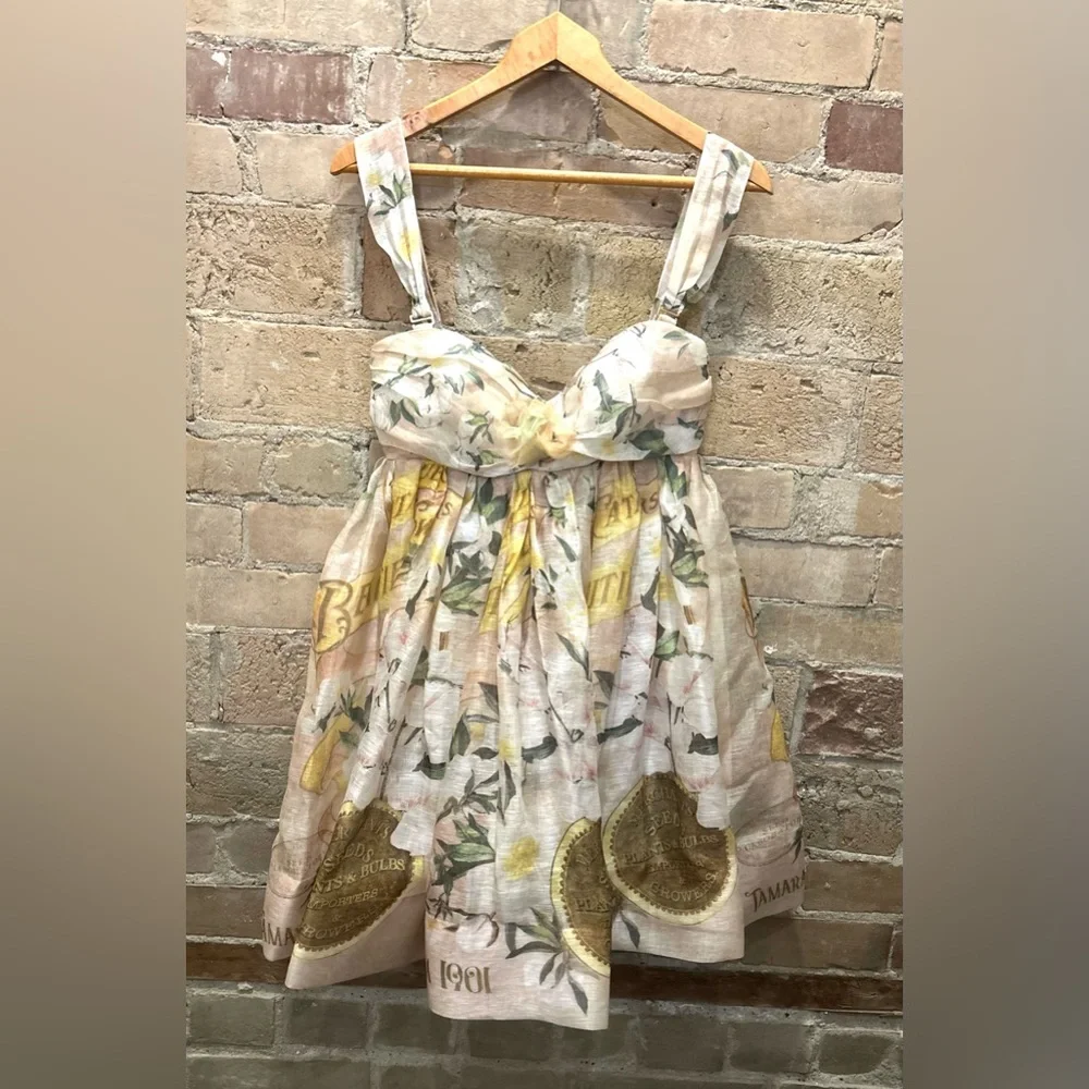 Zimmermann NWT Coaster
Strapless Ruched Mini Sz 6 - Picture 5 of 11